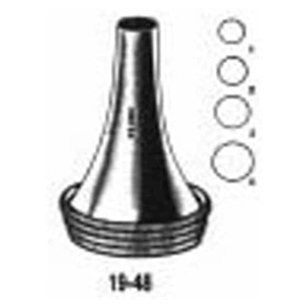 Hartmann Ear Specula 4-7mm Stainless Steel Reusable 4/St