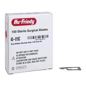 Stainless Steel Sterile Surgical Blade #15 100/Bx