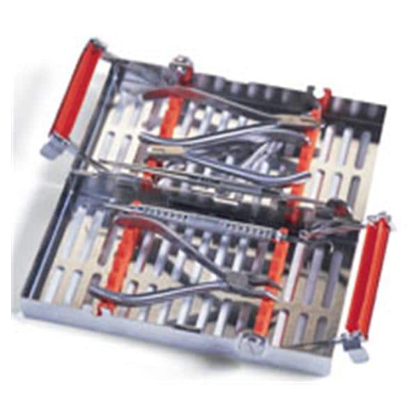 IMS Orthodontic Cassette Stainless Steel Small Blue 14 Instruments Ea - IMS Orthodontic Cassette Stainless Steel Small Blue 14 Instruments Ea - Image 1
