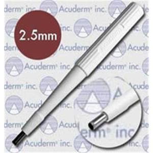 Acu-Punch Dermal Biopsy Punch 2.5mm Stainless Steel Blade Sterile Disp 50/Bx