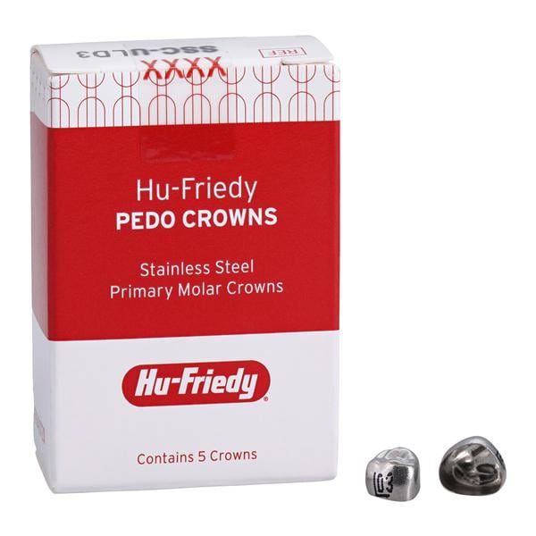 PEDO CROWNS Crowns Size ULD3 1st Primary Upper Left Molar Refill 5/Pk