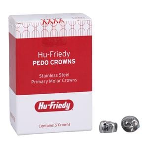 PEDO CROWNS Crowns Size LLD4 1st Primary Lower Left Molar Refill 5/Pk