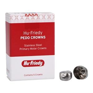 PEDO CROWNS Crowns Size ULE6 2nd Primary Upper Left Molar Refill 5/Pk