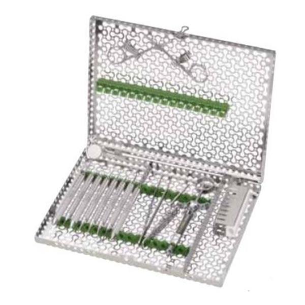 IMS Infinity Series Oral Surgery Cassette Stainless Steel Blue 12 Instruments Ea