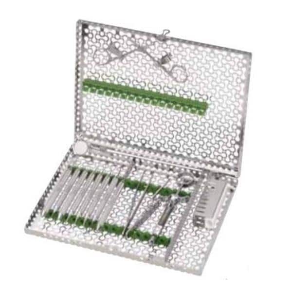 IMS Infinity Series Instrument Cassette Stainless Steel Lg Blk 20 Instruments Ea