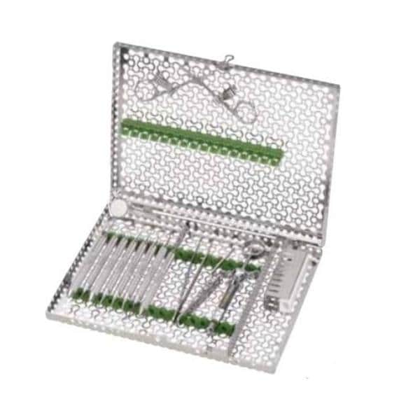 IMS Infinity Series Instrument Cassette Stainless Steel Sm Pnk 10 Instruments Ea - IMS Infinity Series Instrument Cassette Stainless Steel Sm Pnk 10 Instruments Ea - Image 1