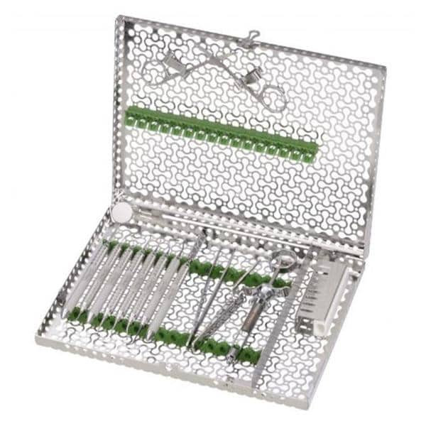 IMS Infinity Series Exam Cassette Stainless Steel Green 5 Instruments Ea thumbnail 5