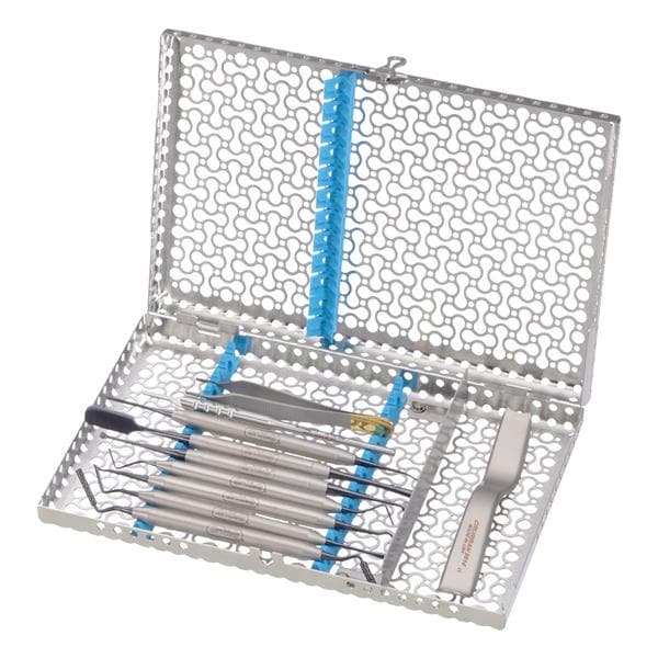 Signa Stat Instrument Cassette Stainless Steel Gray 12 Instruments Ea