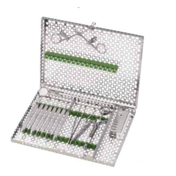 Signa Stat Instrument Cassette Stainless Steel Purple 12 Instruments Ea