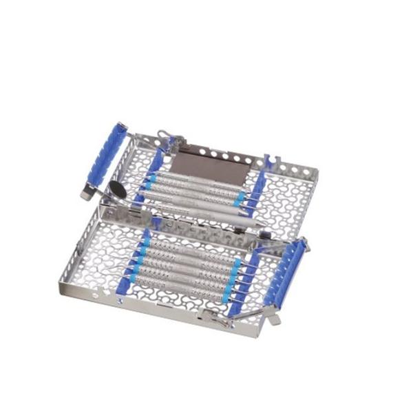 IMS Infinity Series Instrument Cassette Stainless Steel Green 14 Instruments Ea