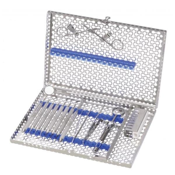 IMS Infinity Series Composite Cassette Stainless Steel Lg Blue 16 Instruments Ea