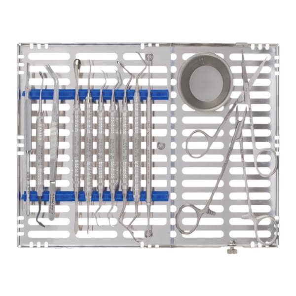 Hu-Friedy Surgical Bone Grafting Instrument Kit Stainless Steel 15/Kt product image