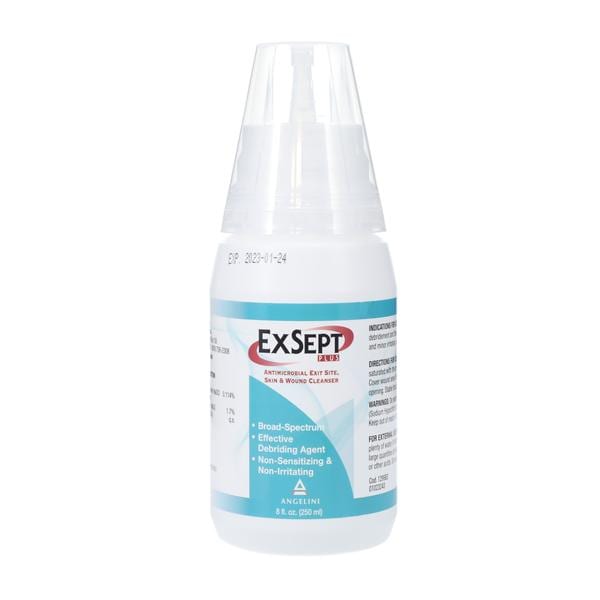 Exsept Plus Wound Cleanser 250mL NaOCI/NaCI/Prfd Wtr 250mL/Bt