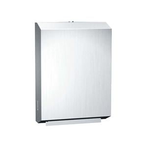 Traditional Paper Towel Dispenser Satin Finish Stainless Steel Ea