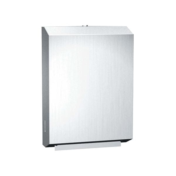 Traditional Paper Towel Dispenser Satin Finish Stainless Steel Ea