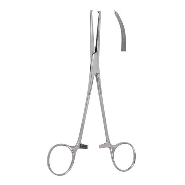 Vantage Rochester-Ochsner Hemostatic Forcep Curved 6-1/4" Stainless Steel Ea