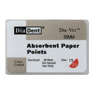 Dia-Vet Absorbent Points 0.02 60/Bx