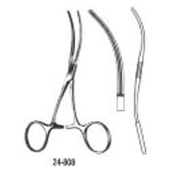 Debakey Bulldog Clamp S Curve 4-3/4" Autoclavable Ea