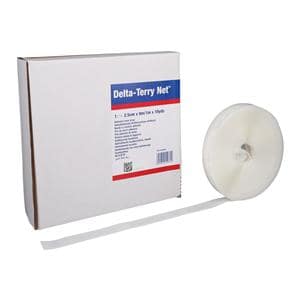 Delta Terry Hook & Loop Closure White 1"x10yd