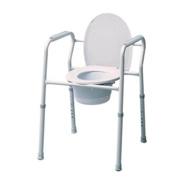 Lumex Silver 3-In-1 Commode 300lb Capacity Tips