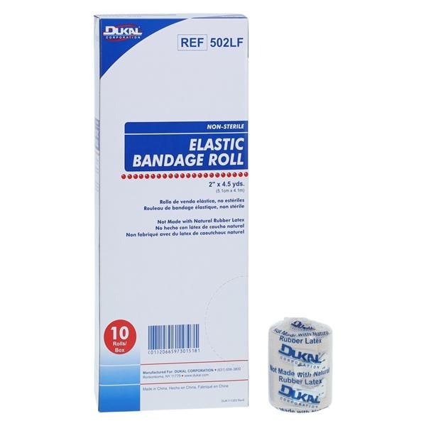 Stretch Bandage Elastic 2"x4.5yd Tan Non-Sterile 50/Ca