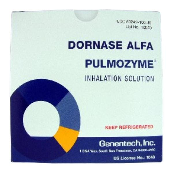 Pulmozyme Inhalation Solution 5mg Ampule 2.5mL 30/Package