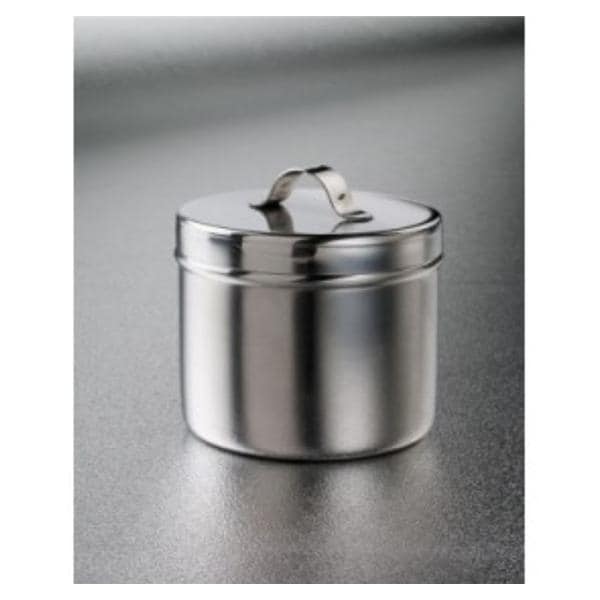 Ointment Jar Stainless Steel Silver 8oz product image