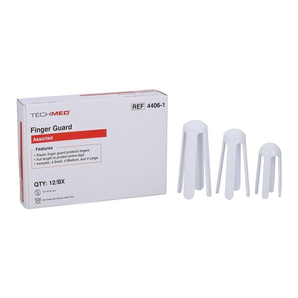 Protective Guard Finger Size Assorted Plastic