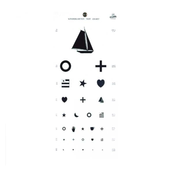 Snellen Letters 22x11" Vision Chart Ea