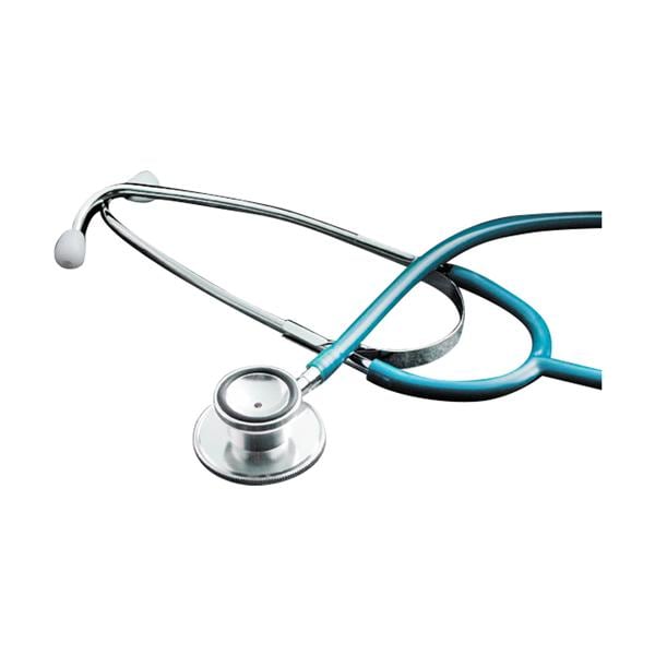 Tech-Med Basic Stethoscope Green PVC Tubing Ea