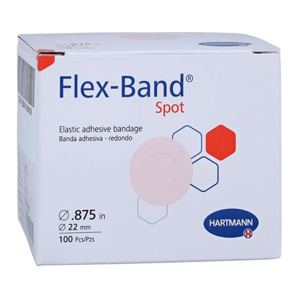 Flex-Band Adhesive Bandage Fabric 7/8" Flesh Sterile 100/Bx, 24 BX/CA