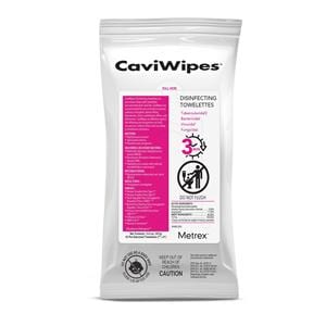 CaviWipes Surface Disinfectant Flat Pack 45/Pk