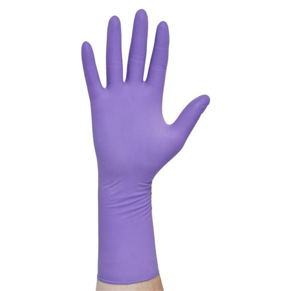 Purple Nitrile Xtra Nitrile Exam Gloves Medium Purple Non-Sterile, 10 BX/CA