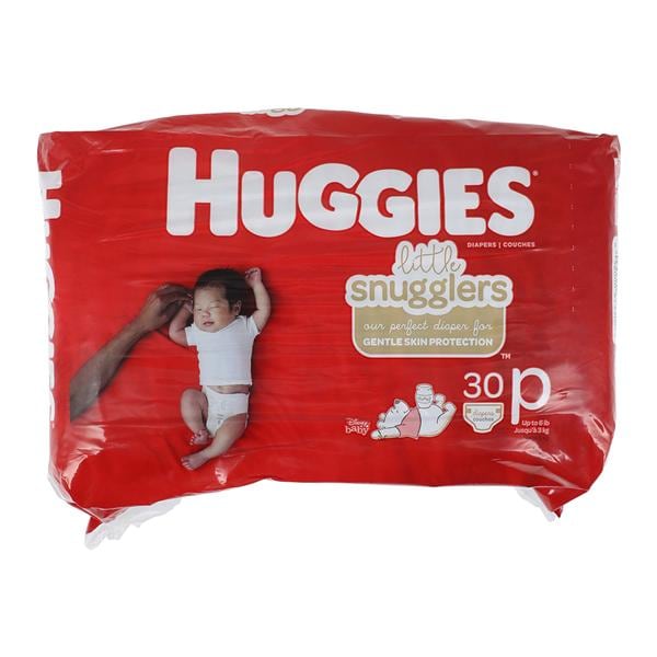 Huggies Diaper Inf Max Dsny PrbnFr Wht Disp FrgrncFr Unsx Hyplrgnc LF Prm 0-6lbs, 6 PK/CA