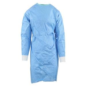Ultra Surgical Gown SMS Fabric Small Blue / Green 30/Ca
