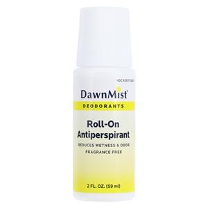 DawnMist Roll-On Deodorant 2oz Unscented 96/Ca