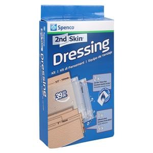 2nd Skin Blister Kit 96% Water/4% Polyethylene 3x6.5" Beige Non-Sterile 2/Bx