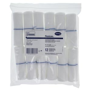Flexicon Conforming Bandage Gauze 4"x4.1yd Non-Sterile 12/Bg
