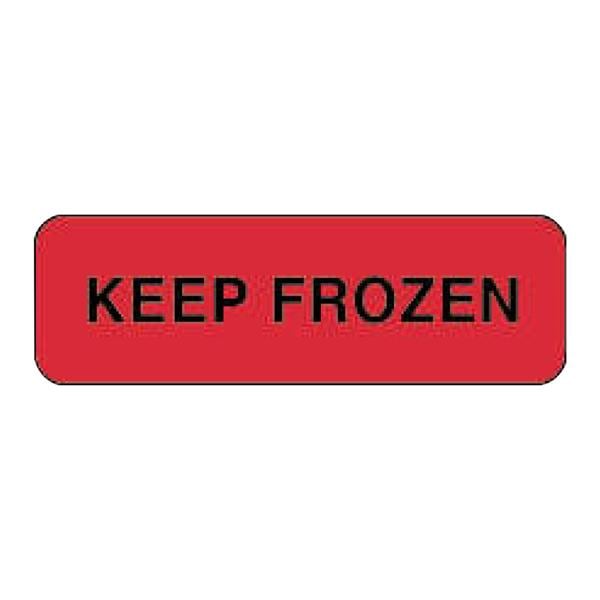 Label FROZEN Fluorescent Red 1000/Rl