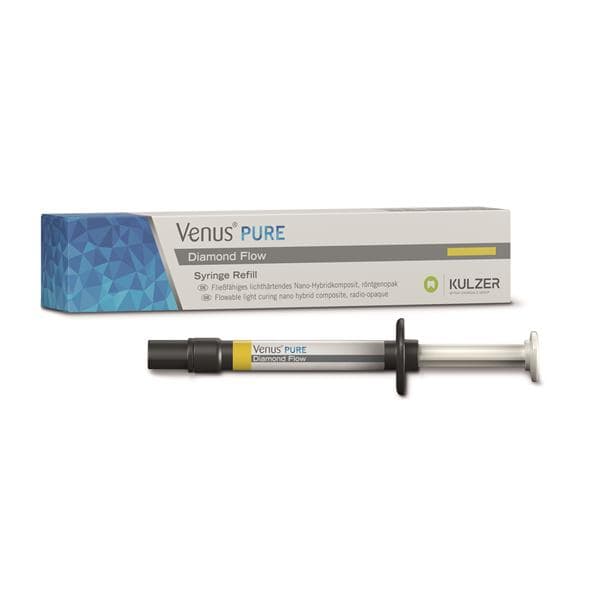 Venus Diamond Flow Flowable Composite Pure Bleach Syringe 1.8/Gm thumbnail 3