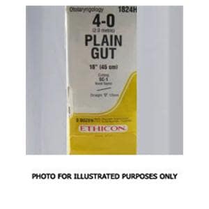 Ligapak Surgical Suture 2-0 54" Plain Gut Monofilament Yellowish Tan 12/Bx