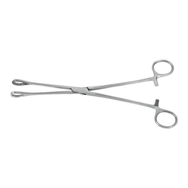 Merit Foerster Sponge Forcep Straight 9-1/2" Stainless Steel Autoclavable Ea
