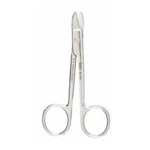 Wire Cutting Scissors Curved 4-3/4" Stainless Steel EA