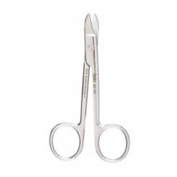 Wire Cutting Scissors Curved 4-3/4" Stainless Steel EA