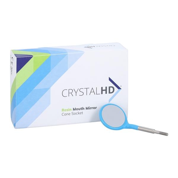 Crystal HD Mirror Size 5 Cone Socket Neon Blue 12/Pk