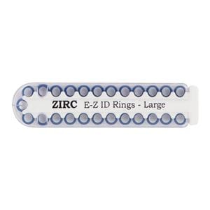 EZ-ID Instrument Rings Refill Midnight Blue 25/Pk
