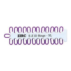 EZ-ID Instrument Color Code Rings Neon Purple 25/Pk