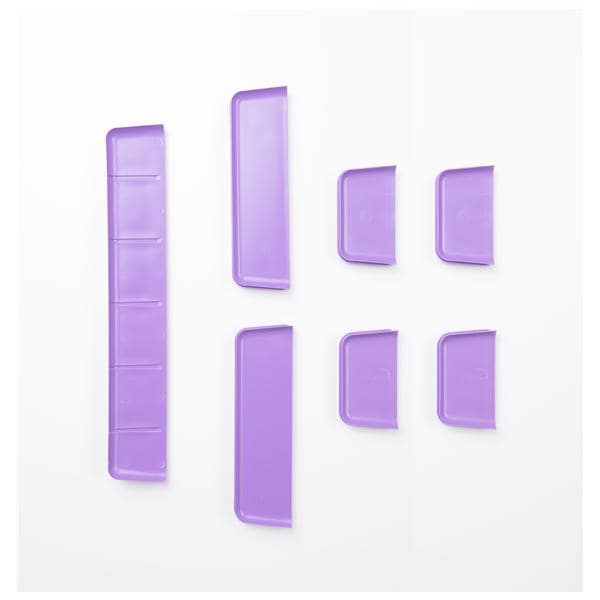 Drawer Organizer 11.5x6.6x2" Size 17 Neon Purple Ea