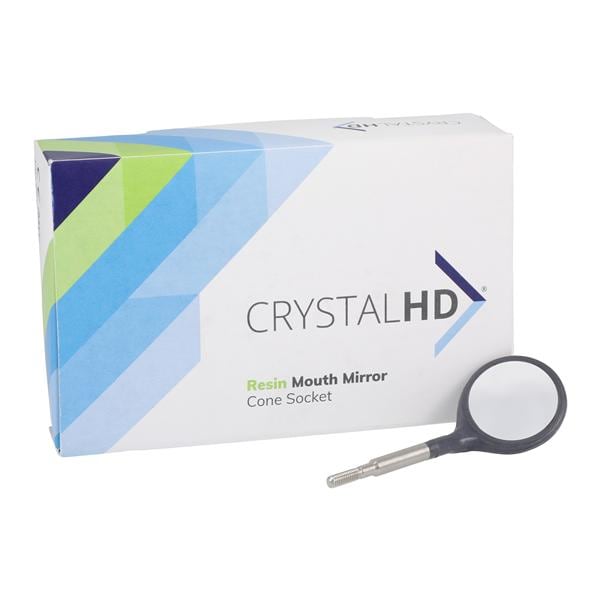 Crystal HD Mirror Size 4 Cone Socket Gray 12/Pk