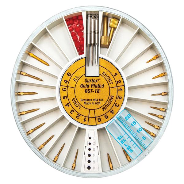 Surtex Posts Gold Plated Assorted 18/Pk